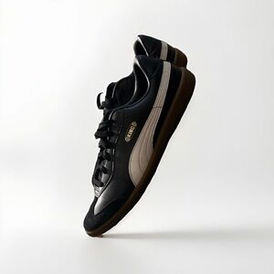 Puma Black and White Men's Sneakers